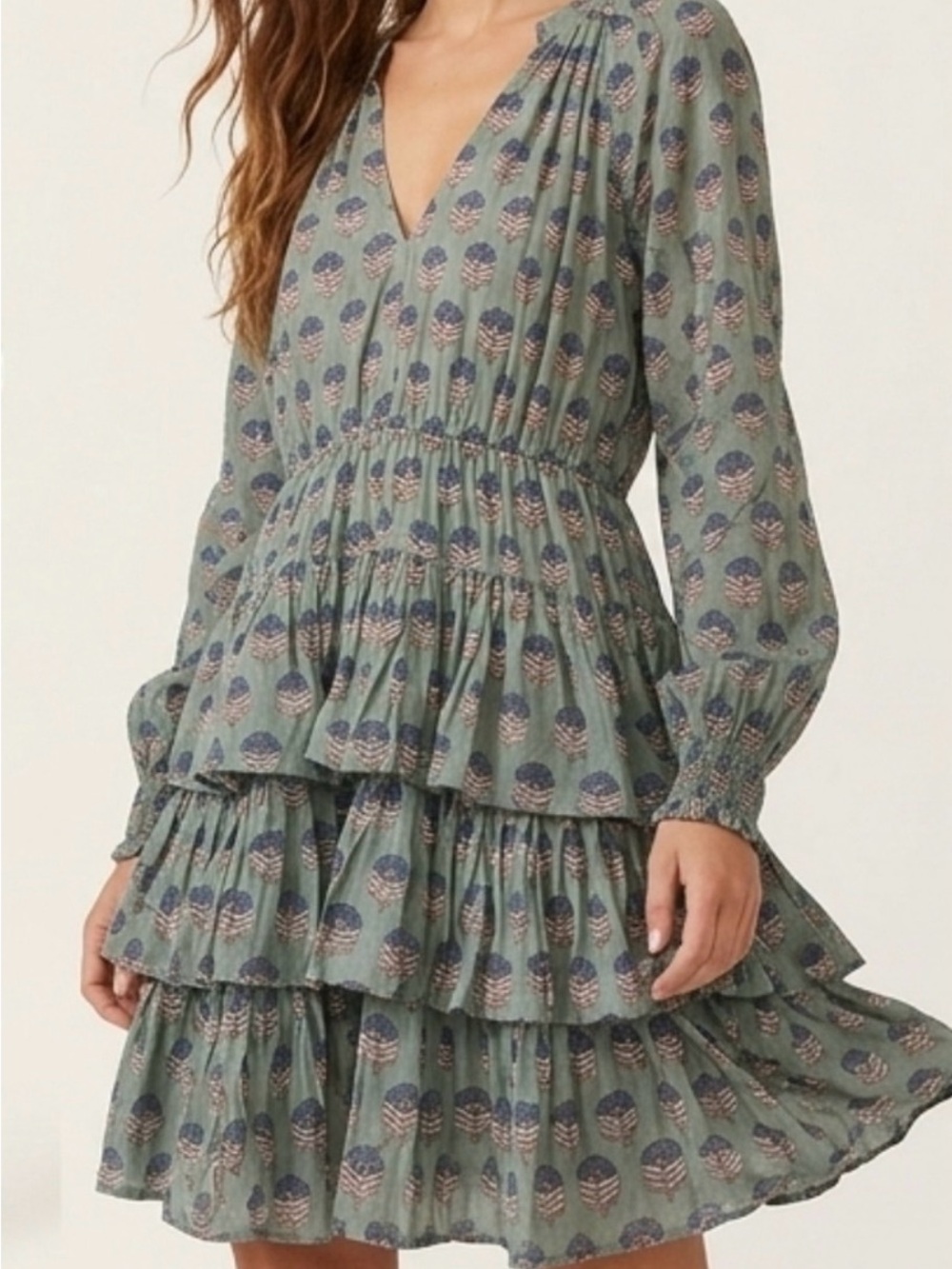 Marea - for Anthropologie - New with Tags. Grace Ruffle Dress - XS